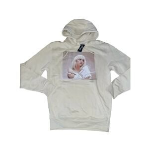 NWT Billie Eilish Tan Happier Than Ever Hoodie Sweatshirt Size S Official Merch